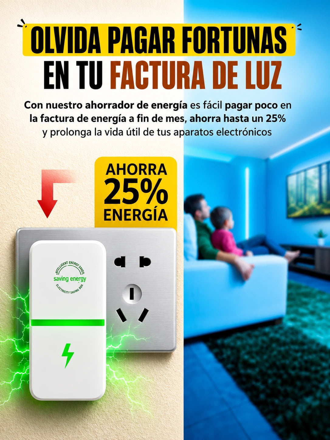 AHORRADOR DE ENERGÍA