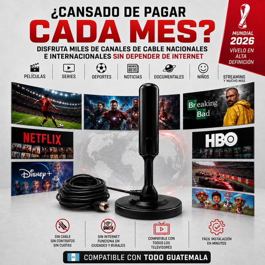 ANTENA TV DIGITAL HD